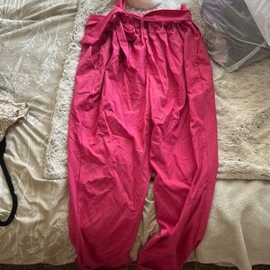 Perfect dress pant ties at side